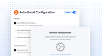 zero-touch deployment screenshot